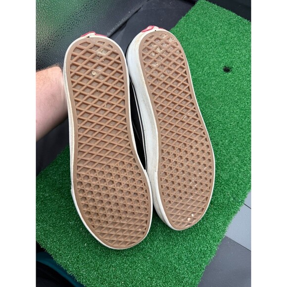 VANS Old Skool Athletic Shoes Mens Size 9.5 Black Velour 507452 Skateboarding - Picture 8 of 10